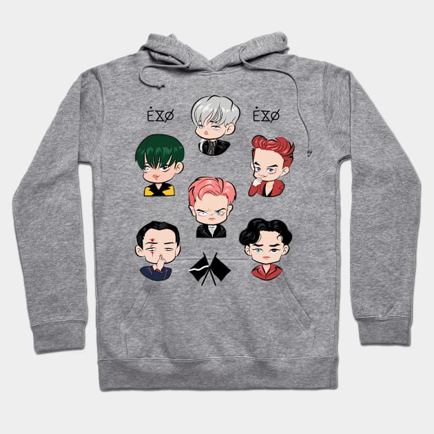 exo obsession Hoodie by maryeaahh